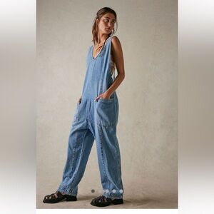 We The Free HighRoller Jumpsuit Free People size XS color is Kansas